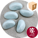 Glass Stones - Opal White - 7454